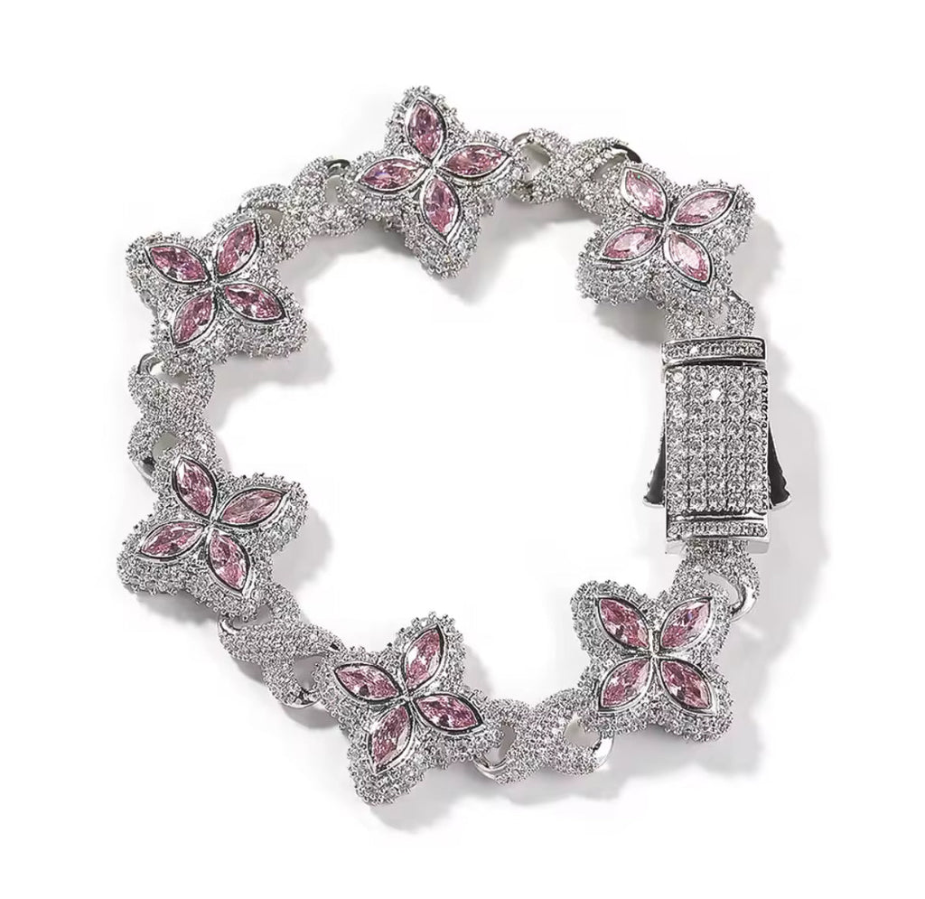 INFINITE TENNIS BRACELET - PINK