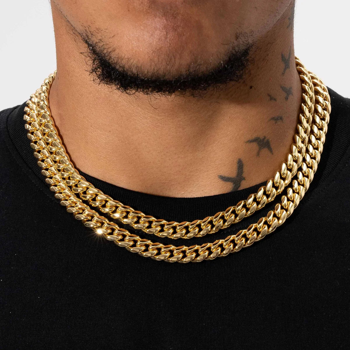 10MM CUBAN CHAIN - GOLD