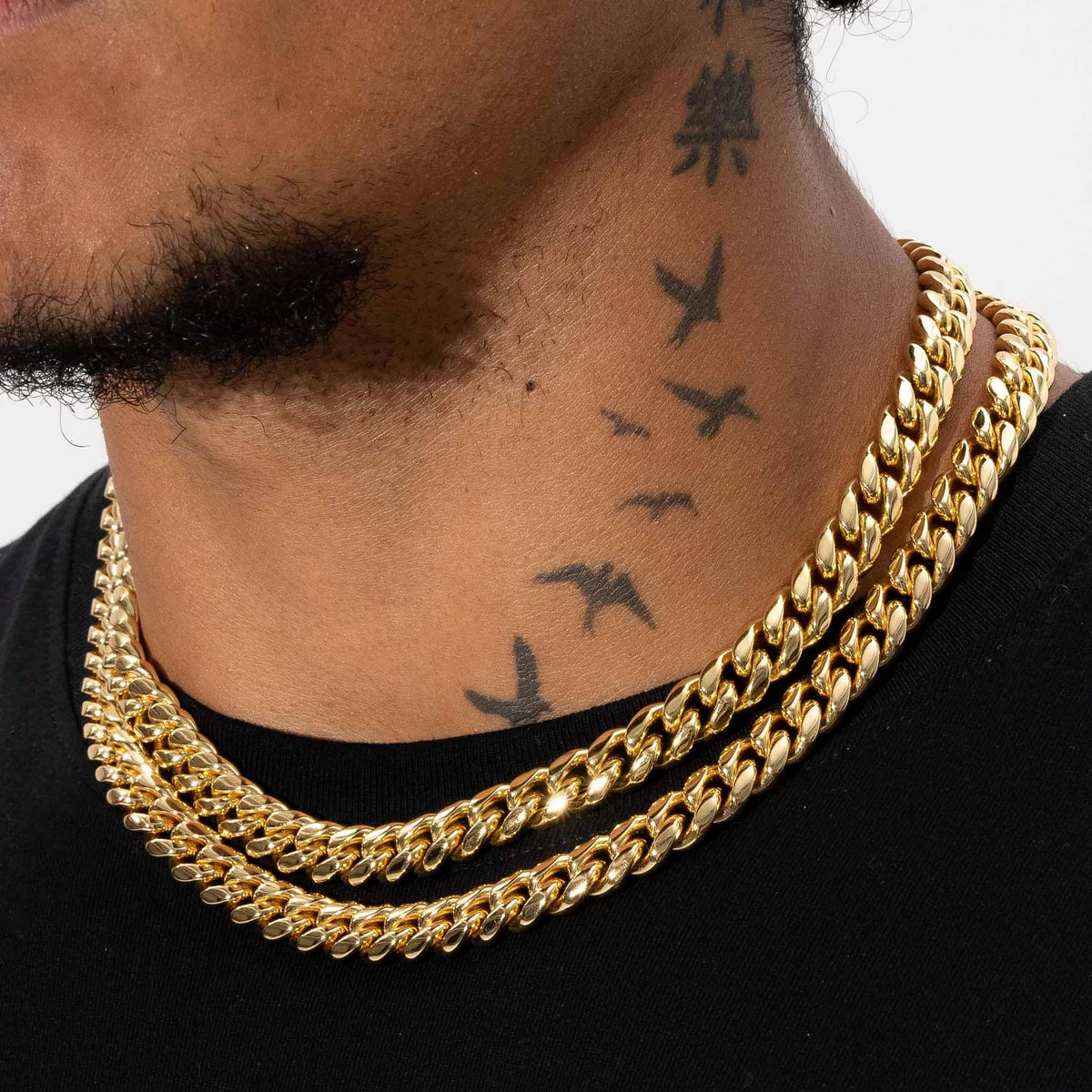 10MM CUBAN CHAIN - GOLD