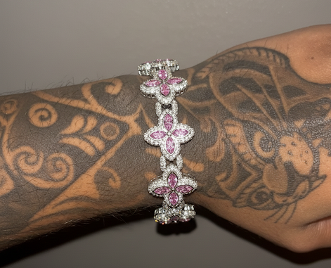 INFINITE TENNIS BRACELET - PINK